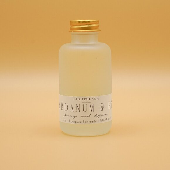 Labdanum Rose | Long Lasting 6-9 Months+ | Reed Diffuser - Picture 2 of 4